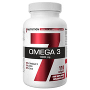 7NUTRITION Omega 3 1000 mg - 110 kapsulių