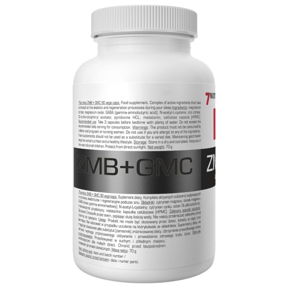 7NUTRITION ZMB + GMC - 90 kapsulių