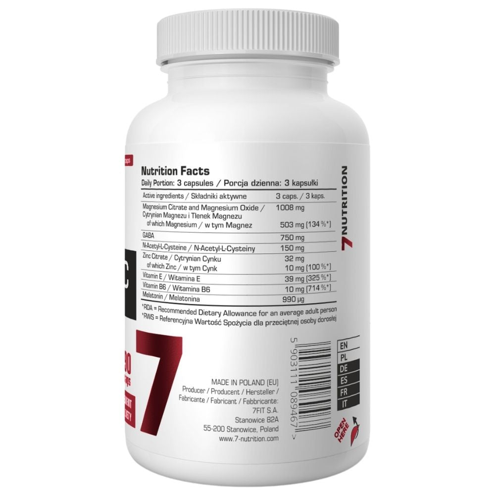 7NUTRITION ZMB + GMC - 90 kapsulių