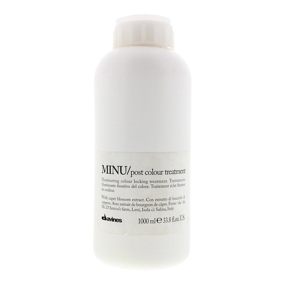 Davines, Minu, Hair Treatment Conditioner, Illuminating, All Hair Types, 1000 ml