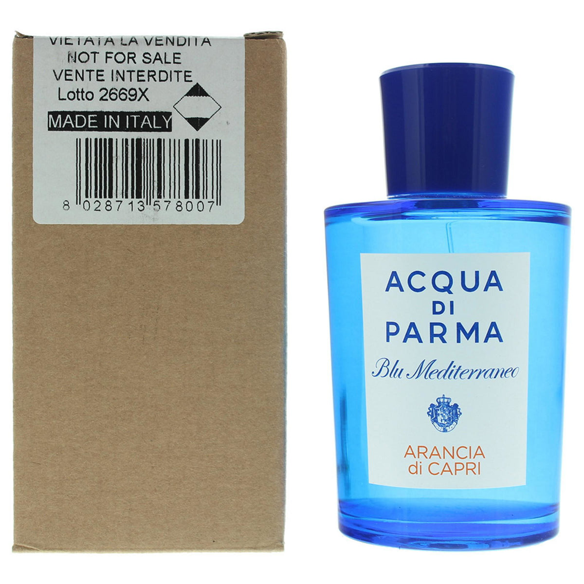 Acqua di Parma Blu Mediterraneo Arancia di Capri, tualetinis vanduo, unisex, 150 ml
