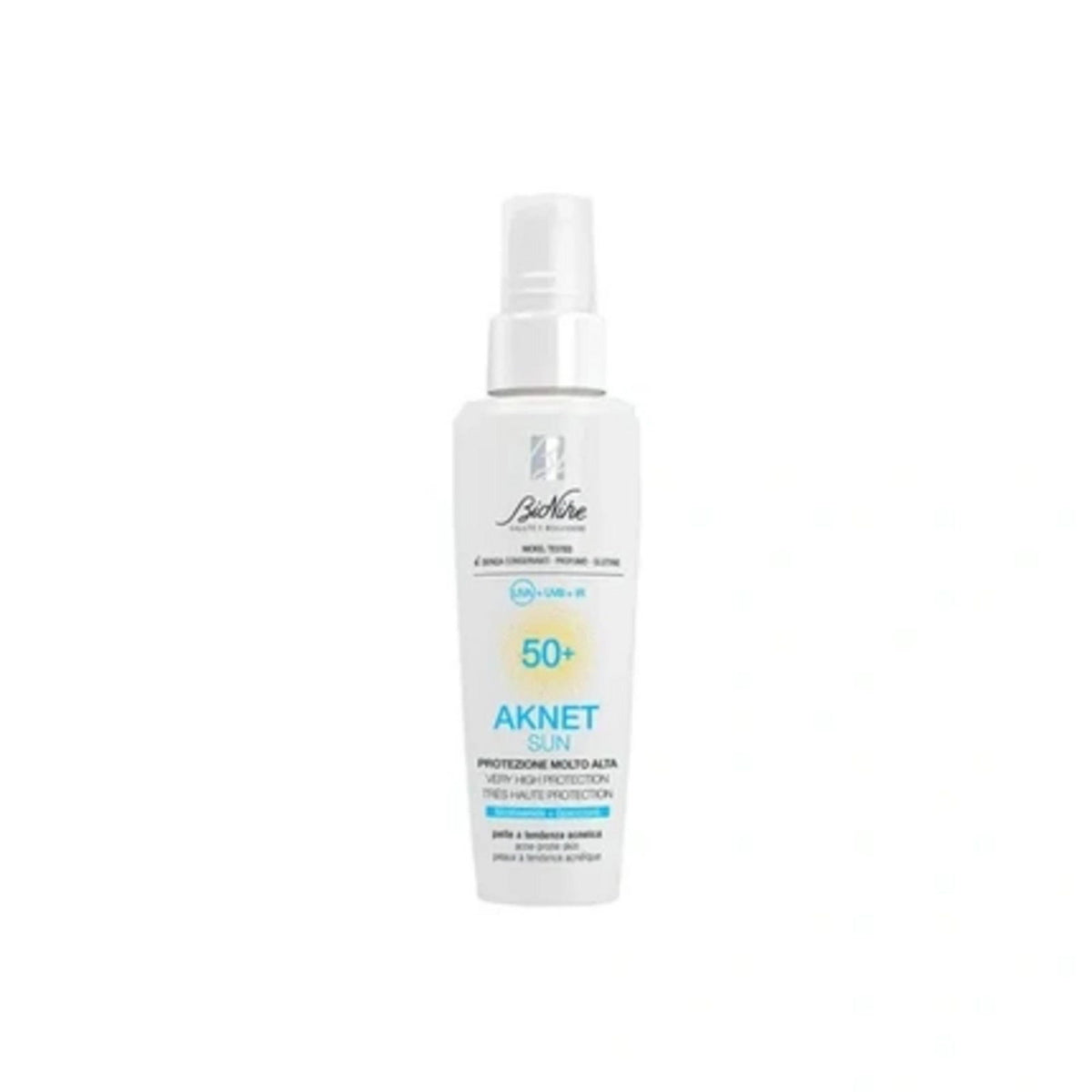 BioNike, Aknet, Anti-Acne, Before Sun Exposure, Local Treatment Lotion, For Acne & For Blemishes, For Face, 50 ml