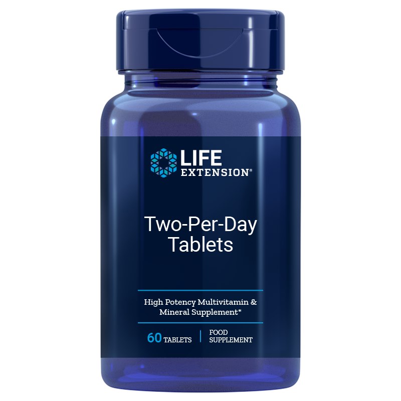 LIFE EXTENSION Two-Per-Day Tablets EU (60 tabl.)