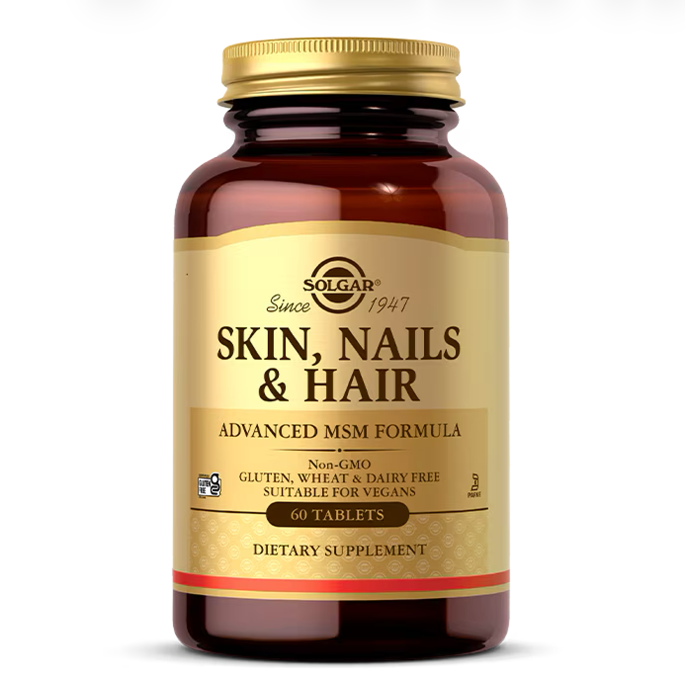 SOLGAR odai, nagams ir plaukams – 60 tablečių
