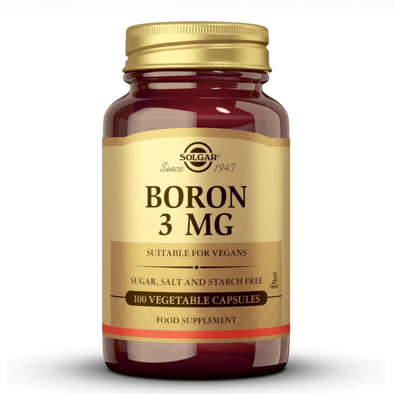 SOLGAR boras 3 mg – 100 kapsulių