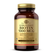 SOLGAR biotinas 5000 mcg – 100 kapsulių
