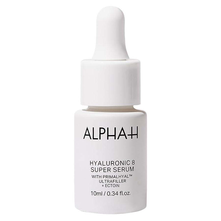 Alpha-H, Hyaluronic 8 Super, Hydrating, Smoothing, Plumping, Anti-Ageing & Anti-Wrinkle, Morning & Evening, Serum, For Face, 10 ml