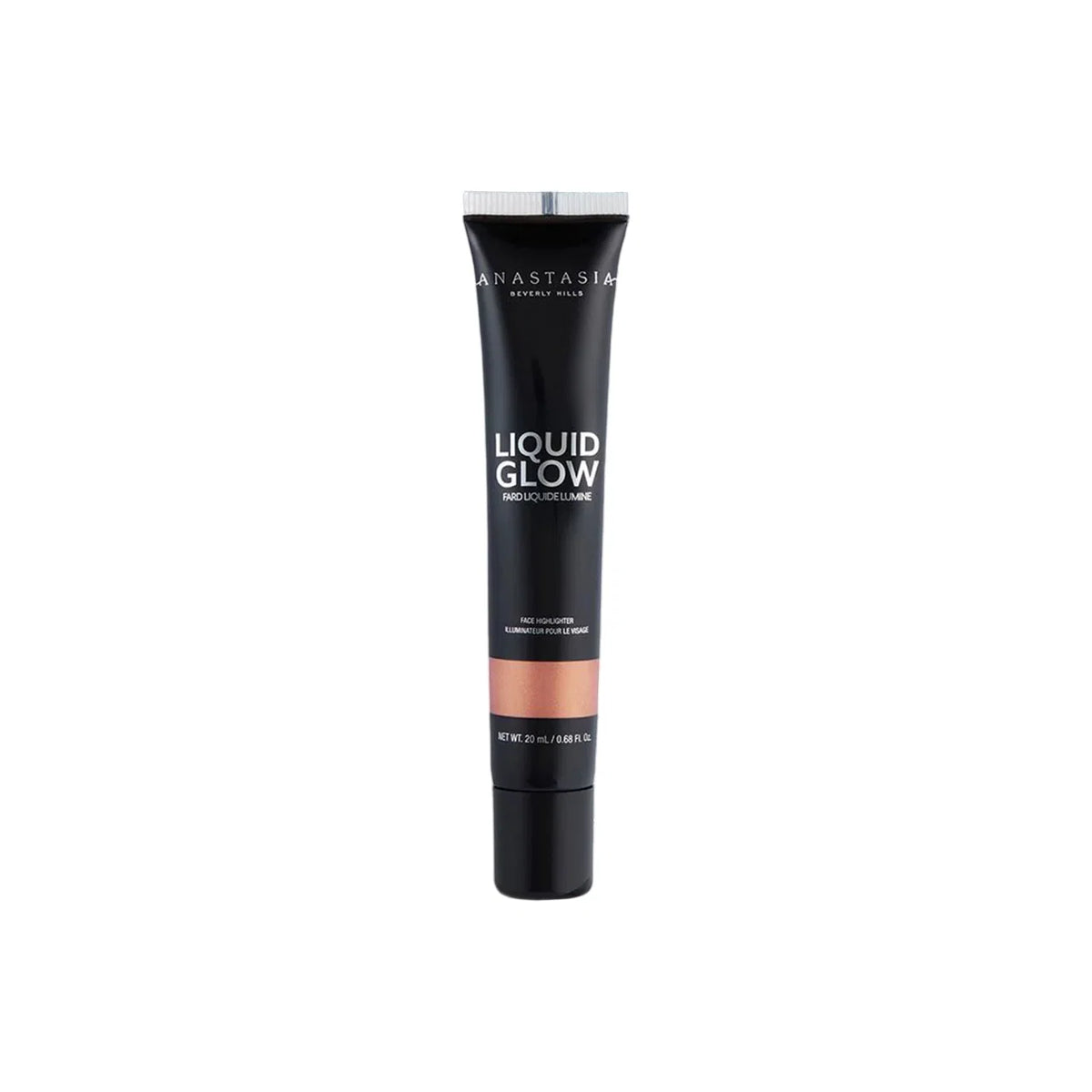 Anastasia Beverly Hills, Liquid Glow, Radiant, Liquid Highlighter, Rose Gold, For Face, 20 ml