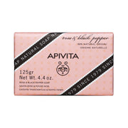 Apivita, Natural Rose, Scented Soap Bar, 125 g