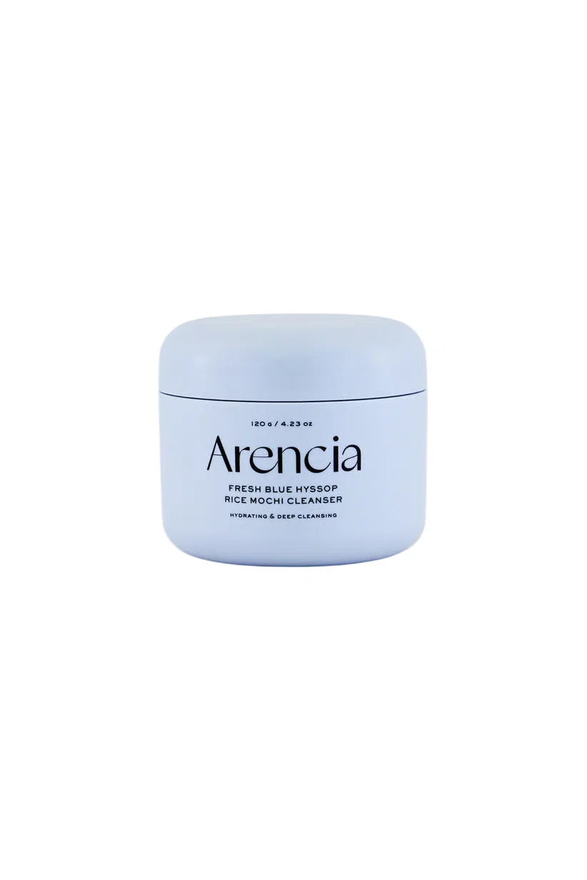 Arencia, Fresh Blue Hyssop Mochi, Hydrating, Cleansing Cream, 120 ml