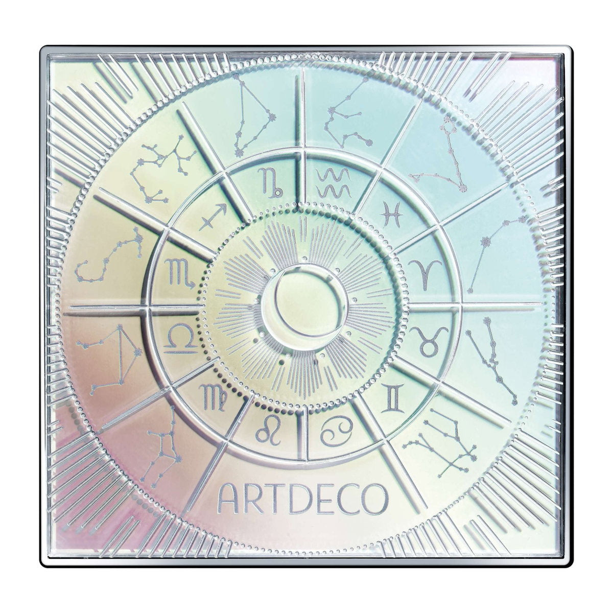 ArtDeco, Beauty Box, Empty Makeup Plastic Compact Case, With 3 Slots