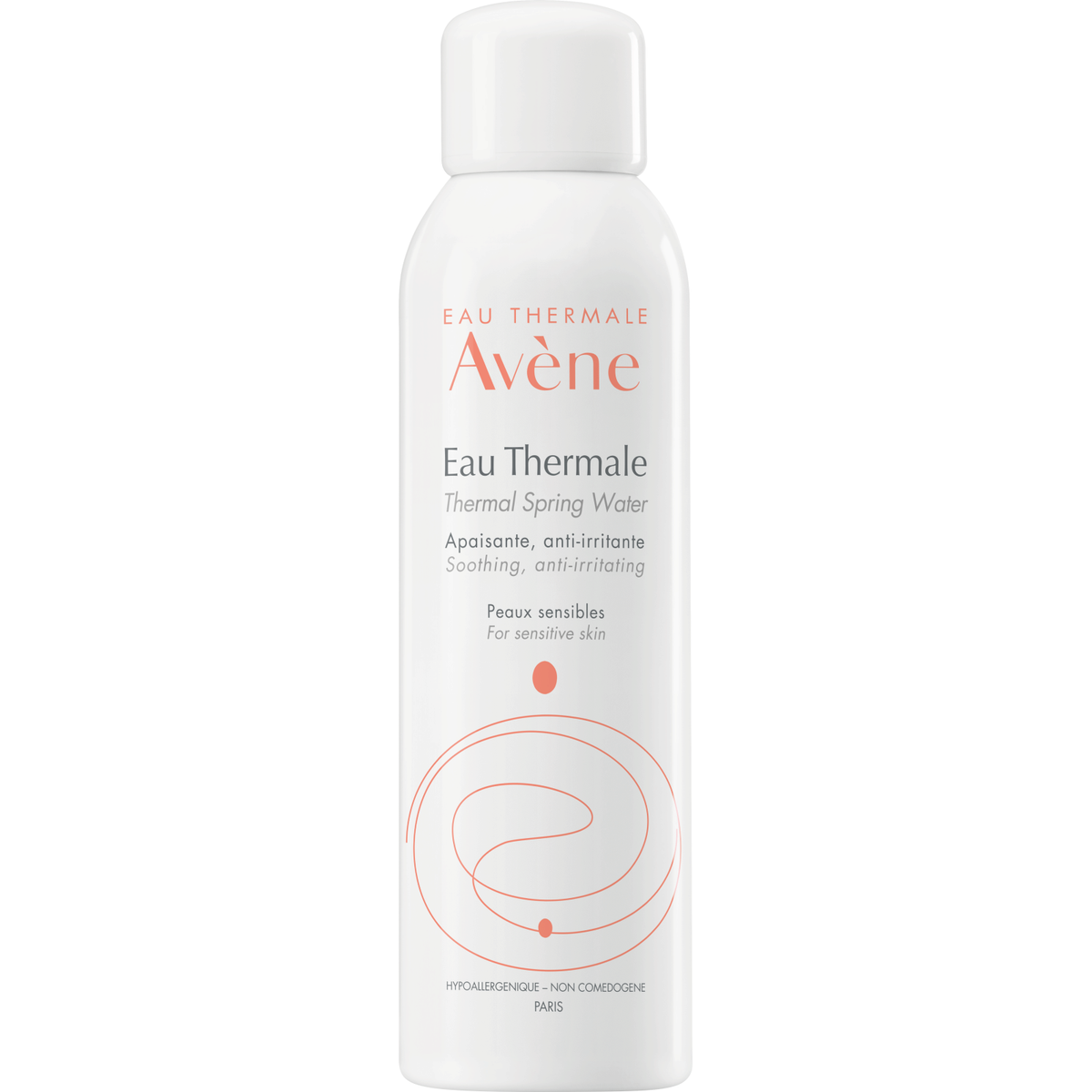 Avene, Eau Thermale, Natural Ingredients, Calming, Thermal Water, All Over The Body, 150 ml