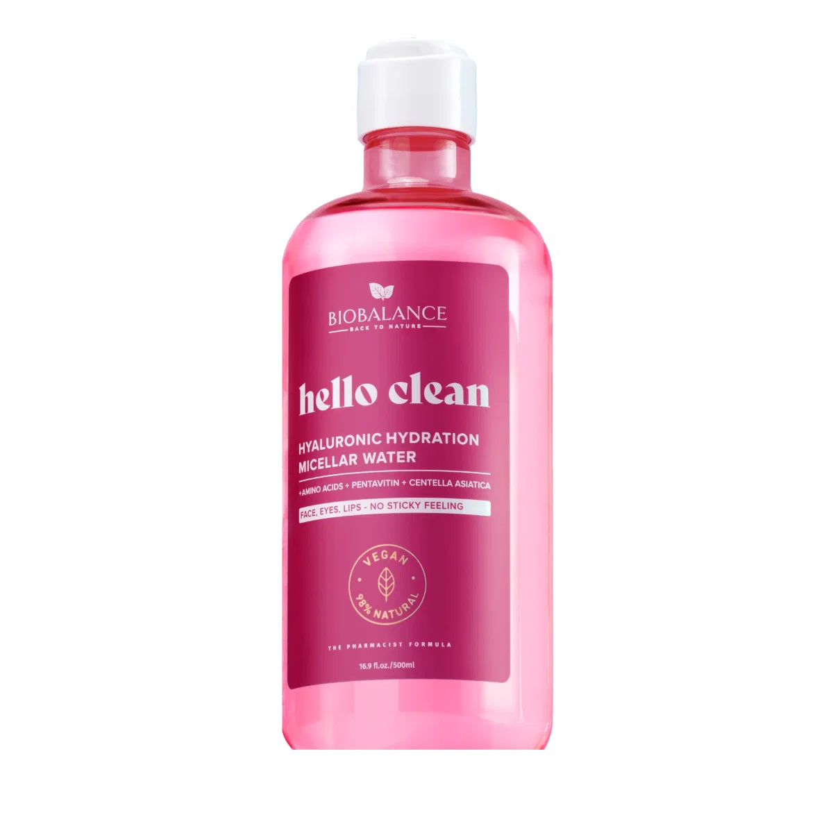Bio Balance, Hyaluronic Hydration, Hydrating & Cleansing, Micellar Water, For Sensitive Skin, 500 ml