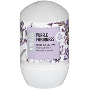 Biobaza, Purple Freshness, Natural Ingredients, Refreshing, Floral & Citrus, Deodorant Roll-On, For Women, 50 ml
