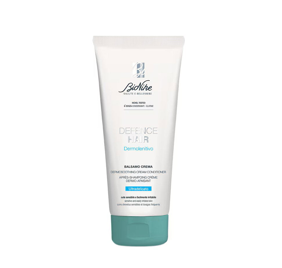 BioNike, Defense Hair Dermosoothing, Hair Cream Conditioner, Cleansing & Hydrating, 200 ml