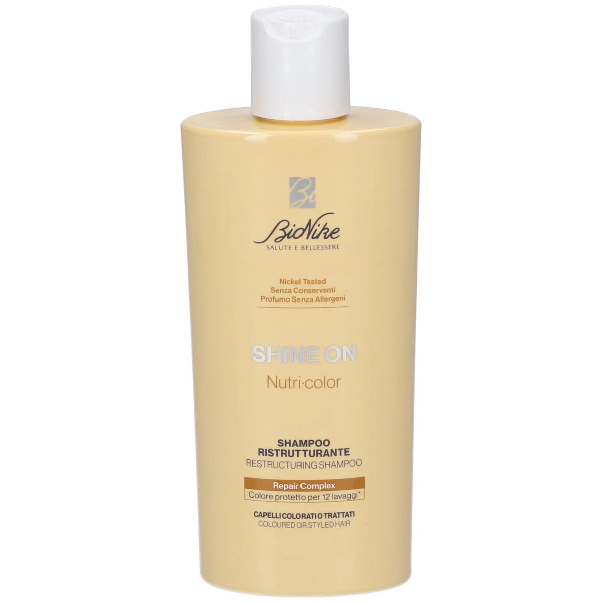 BioNike, Shine On Nutri, Post Colour Shampoo, Color Protection & Nourishing, 200 ml