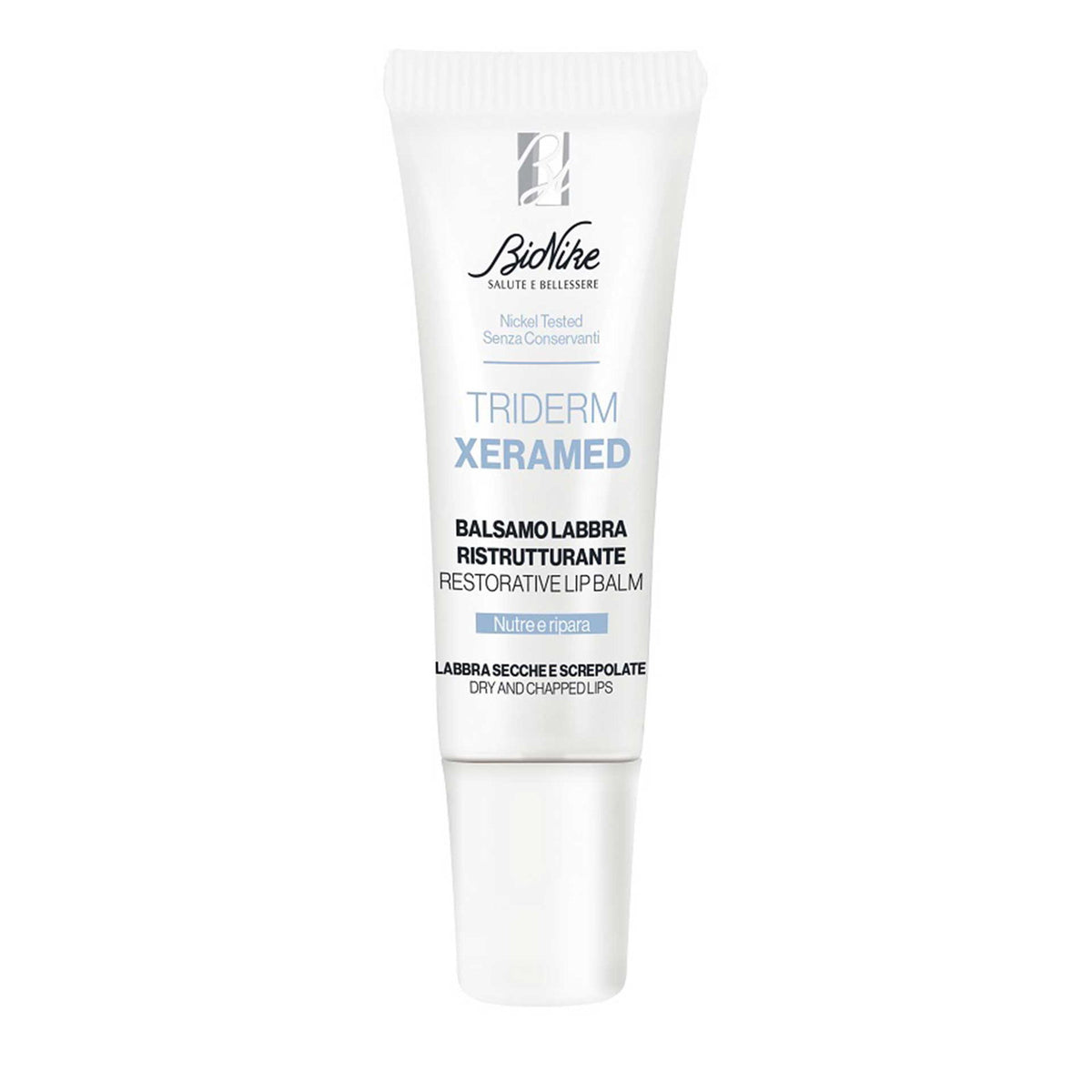 BioNike, Triderm Xeramed, Nourishing & Repairing, Lip Balm Treatment, 10 ml