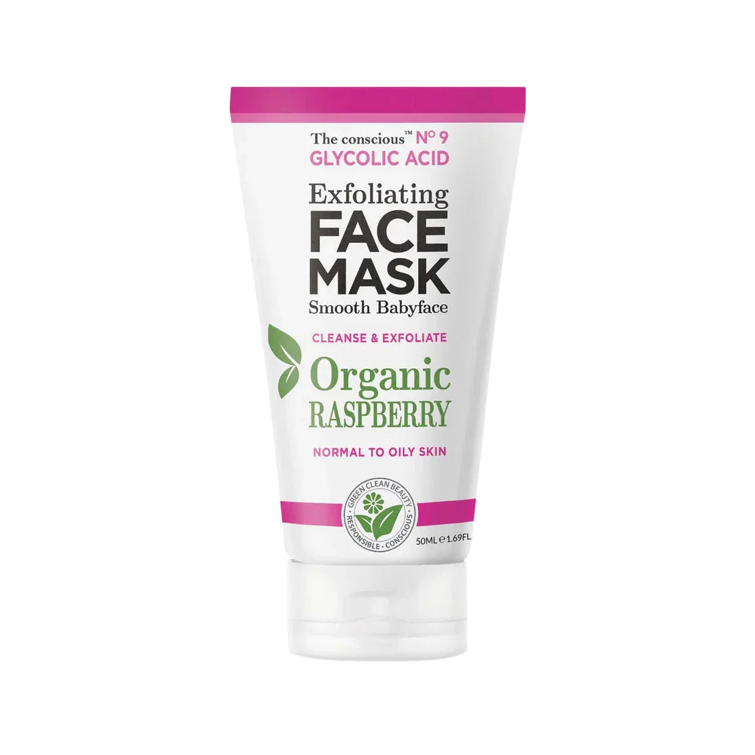 Biovene, The Conscious No.9, Glycolic Acid, Exfoliating, Cream Mask, For Face, 50 ml *Tester