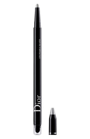 Christian Dior, Diorshow On Stage, Waterproof, Double-Ended, Kohl Eyeliner, 076, Silver Grey, 1.2 g