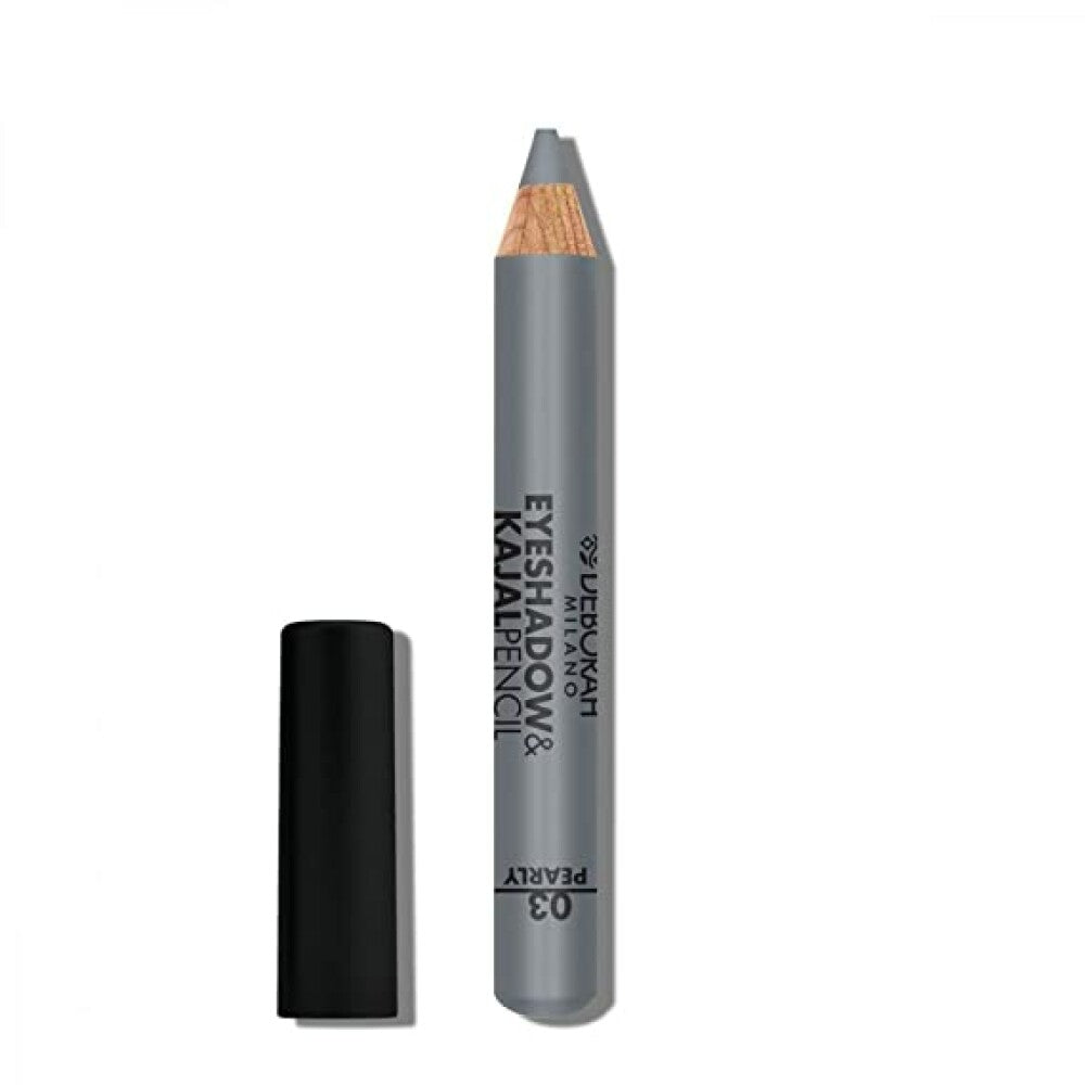 Deborah, Deborah, Blending, Eyeshadow & Kajal Eyeliner 2-In-1, 3, Silver, 2 g