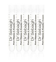 Set, Dr Sebagh, Pure Vitamin C Powder Cream, Revitalising, Cream, For Face, 5 pcs, 1.95 g