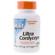 Doctor's Best Ultra Cordyceps 750 mg – 60 kapsulių