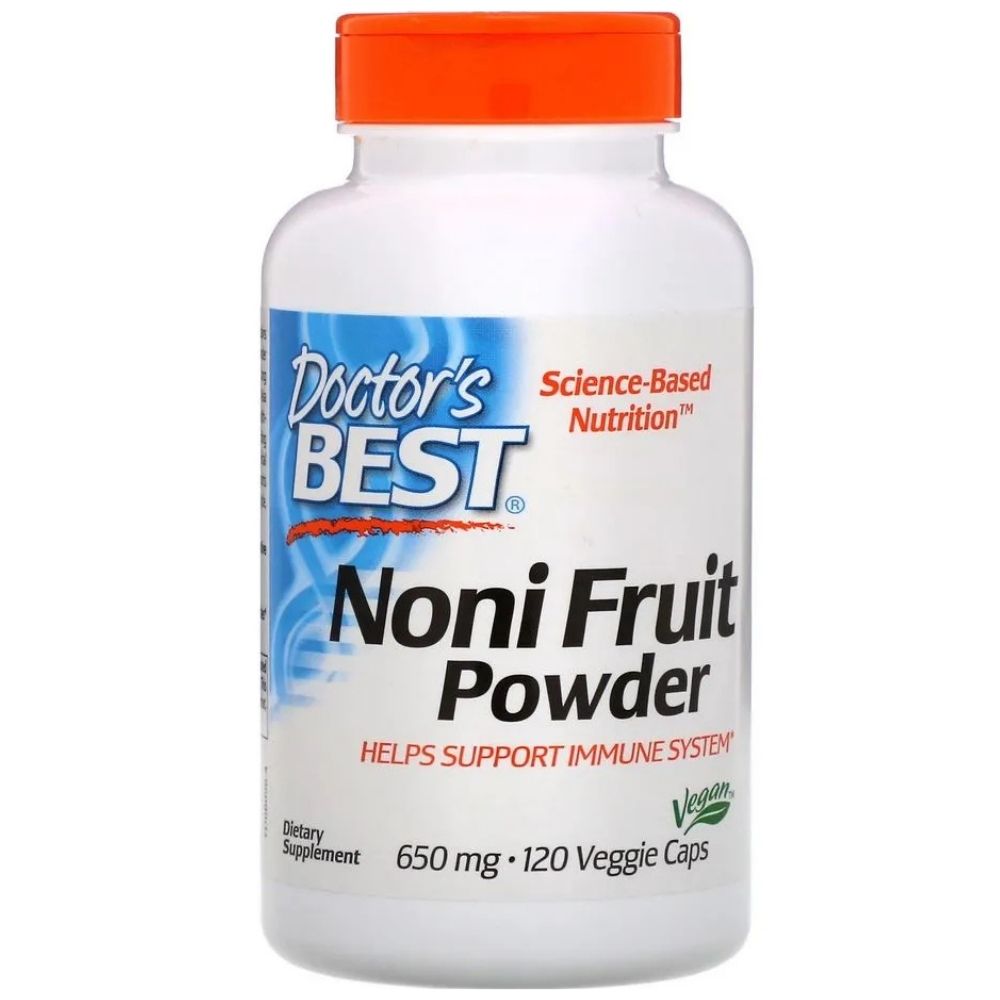 Doctor's Best Noni (Indijos Morva) 650 mg – 120 kapsulių