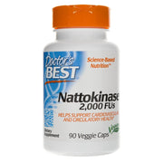 Doctor's Best natokinazė 2000 FU – 90 kapsulių