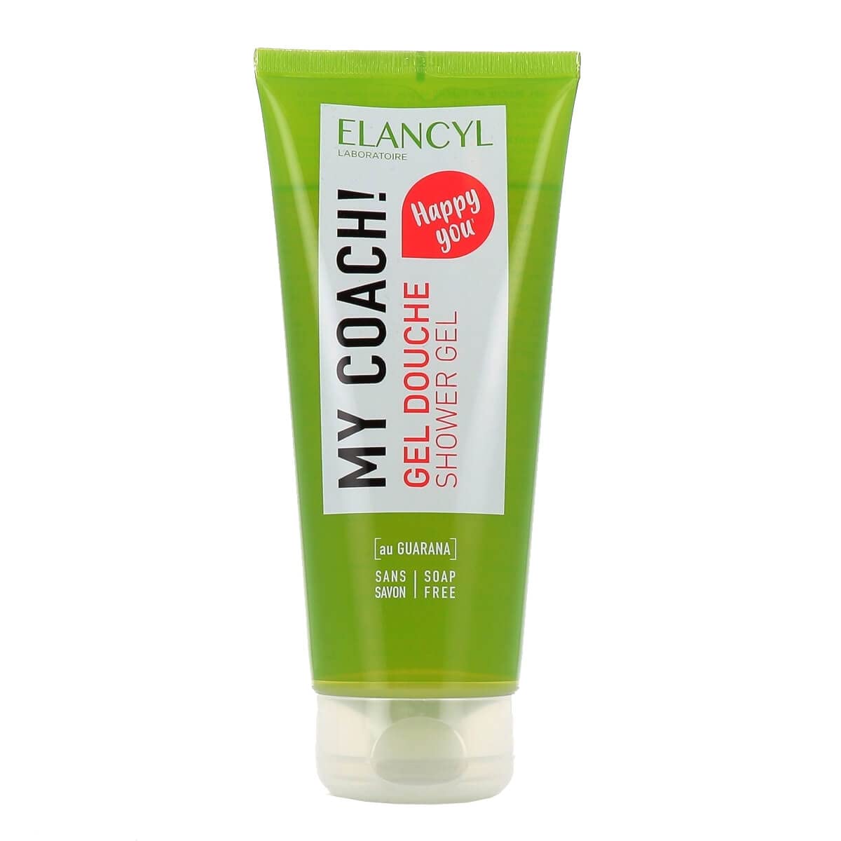 Elancyl, My Coach!, Guarana, Anti-Cellulite, Shower Gel, For All Skin Types, 200 ml