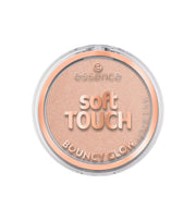 Essence, Soft Touch Bouncy Glow, Illuminating, Blush Highlighter Compact, 20, Glazed Dew, 4 g
