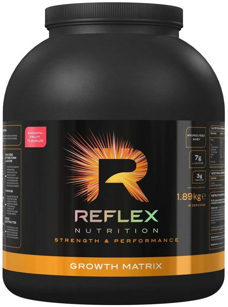 Reflex Nutrition augimo matrica, sodraus šokolado skonio – 1890 g