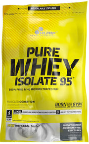 Olimp Nutrition grynas išrūgų baltymų izoliatas 95, žemės riešutų sviestas - 600 g