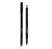Gosh, Gosh, Eyebrow Cream Pencil & Brush 2-In-1, 02, Black, 1.2 g