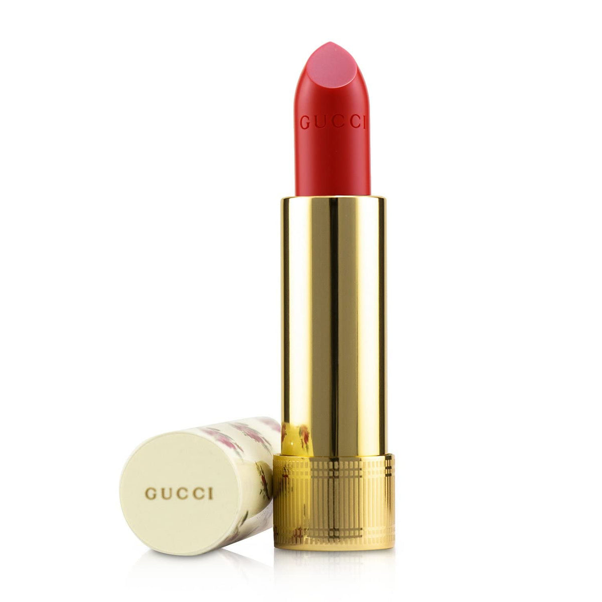 Gucci, Rouge A Levres Voile, Long-Lasting, Cream Lipstick, 302, Agatha Orange, 3.5 g
