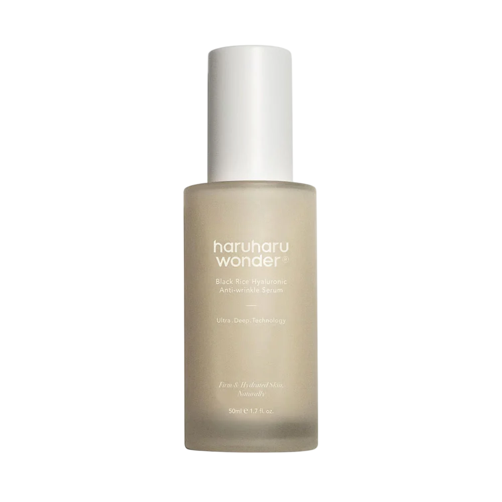 Haruharu Wonder, juodųjų ryžių, serumas nuo raukšlių, kasdieniam naudojimui, veidui, 50 ml