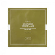 I'm From, Mugwort, Revitalizing, Hydrating, Sheet Mask, For Face, 20 ml