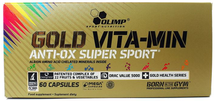 Olimp Nutrition Gold VITA - MIN anti - OX super sport - 60 kapsulių