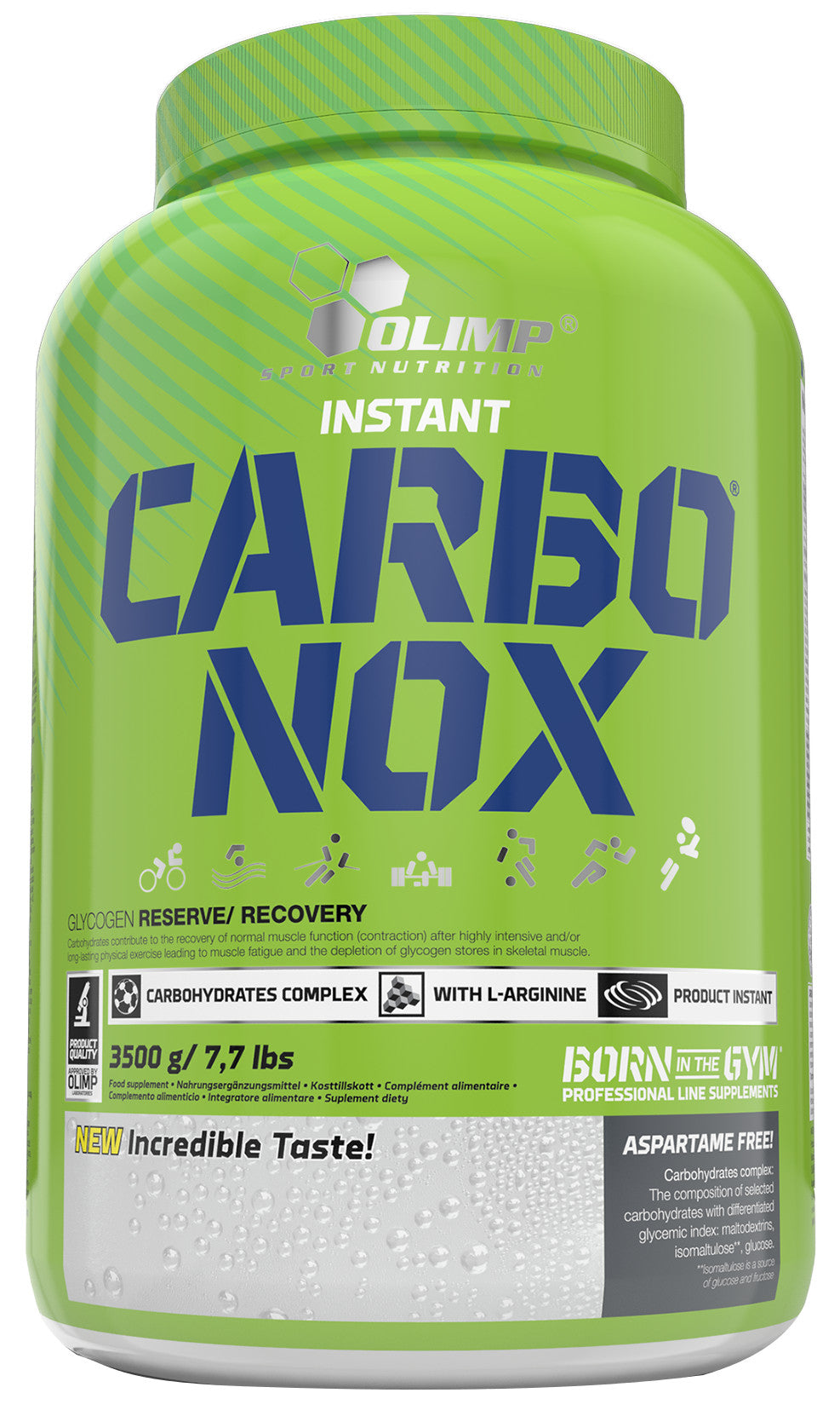 Olimp Nutrition Carbonox, apelsinų skonio - 3500 g