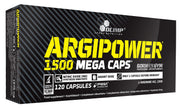 Olimp Nutrition Argi Power 1500, Mega kapsulės - 120 kapsulių