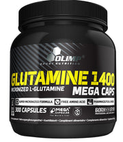 Olimp Nutrition Glutamine Mega Caps - 300 kapsulių