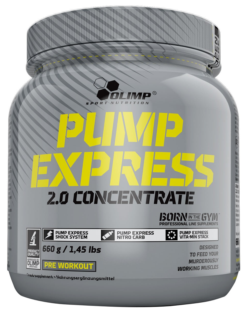 Olimp Nutrition Pump Express 2.0, oranžinis – 660 g