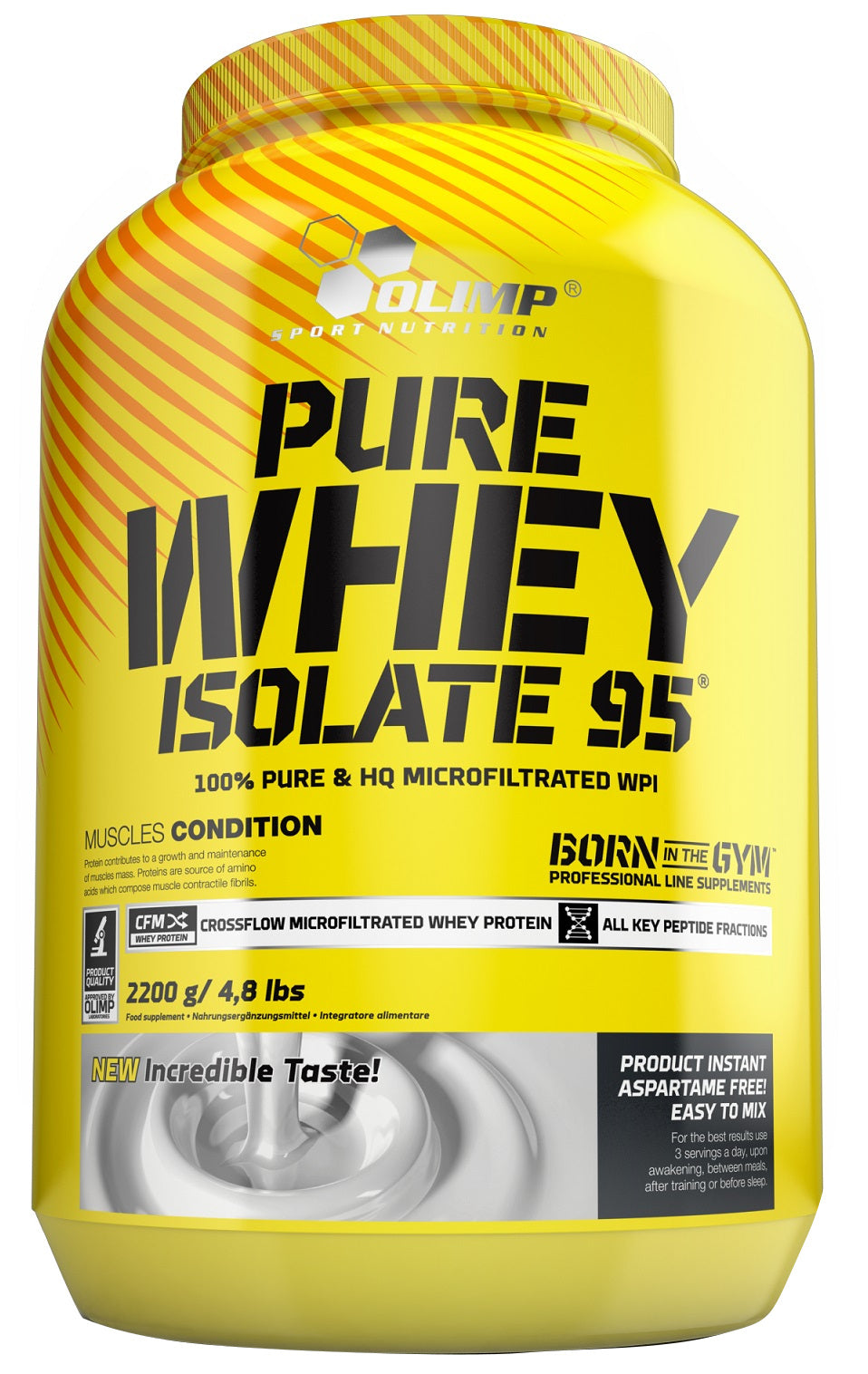 Olimp Nutrition grynas išrūgų baltymų izoliatas 95, šokolado skonio - 2200 g