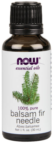 Produkto nuotrauka: NOW Foods Essential Oil, Balsam Fir Needle Oil - 30 ml.