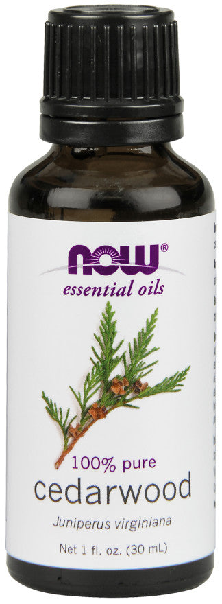 Produkto nuotrauka: NOW Foods Essential Oil, Cedarwood Oil - 30 ml.