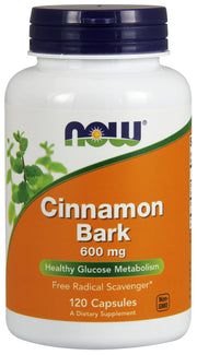 Produkto nuotrauka: NOW Foods Cinnamon Bark, 600mg - 120 kapsulių