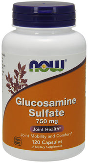 Produkto nuotrauka: NOW Foods Glucosamine Sulfate, 750mg - 120 kapsulių