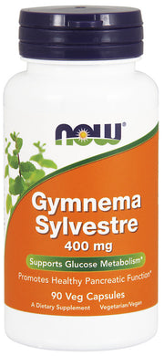 NOW Foods Gymnema Sylvestre, 400 mg - 90 kapsulių