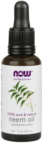 Produkto nuotrauka: NOW Foods Neem Oil, 100% Pure - 30 ml.