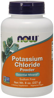 NOW Foods kalio chlorido milteliai - 227 g