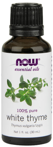 NOW Foods eterinis aliejus, baltųjų čiobrelių aliejus - 30 ml.